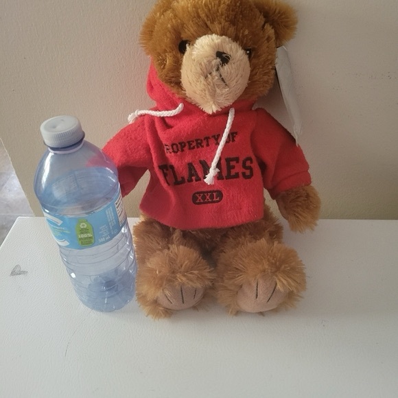 Calgary Flames Plush Bear - Picture 2 of 5